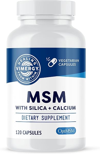 Vimergy MSM Capsules for Bone Health and Beauty Support