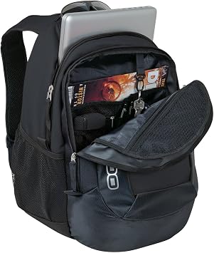 OGIO 411042-BLACK 17 Laptop Mac Book Rogue Backpack, Black