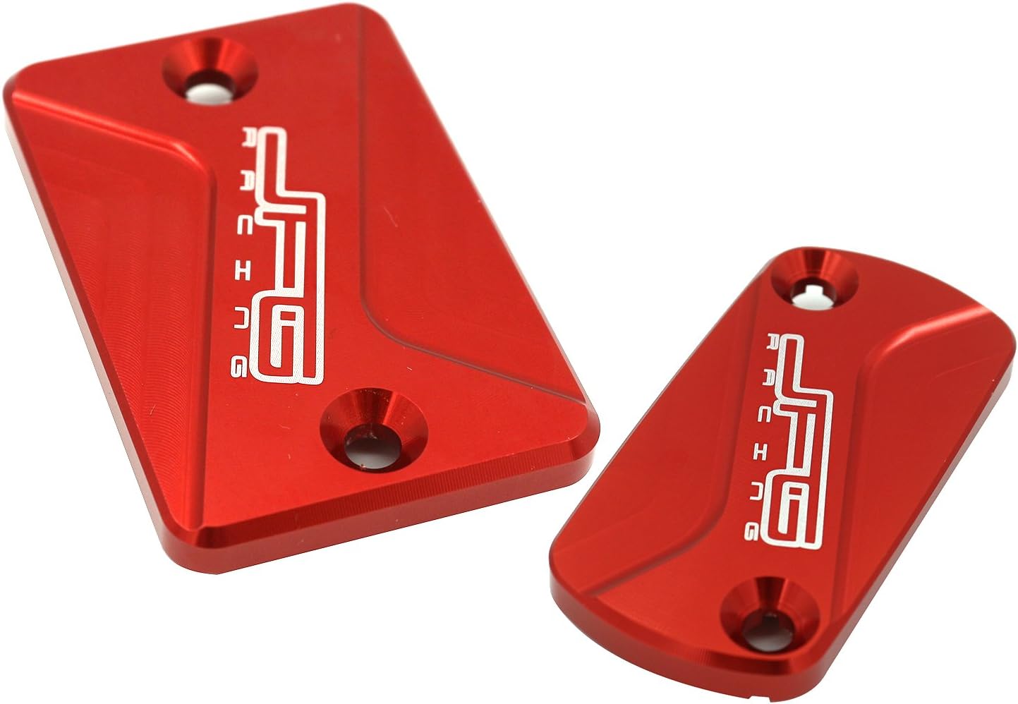 CNC Alloy Front & Rear Brake Reservoir Fluid Cover Cap Fit For CRF250L CRF250M 2012-2015 12 13 14 15