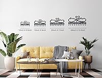 Vista 6 de Personalized Key Holder for Wall, Metal Infinity Heart Key Hooks, Key Hooks for Wall, Coat Rack, Custom Name Key Rack, Key Holder Wall Hanging