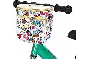 Bicycle Basket Bike Handlebar Bag Organizer for Young Children