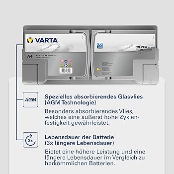 Amazon.co.jp: VARTA バッテリー 605-901-095 H15 AGM バルタ