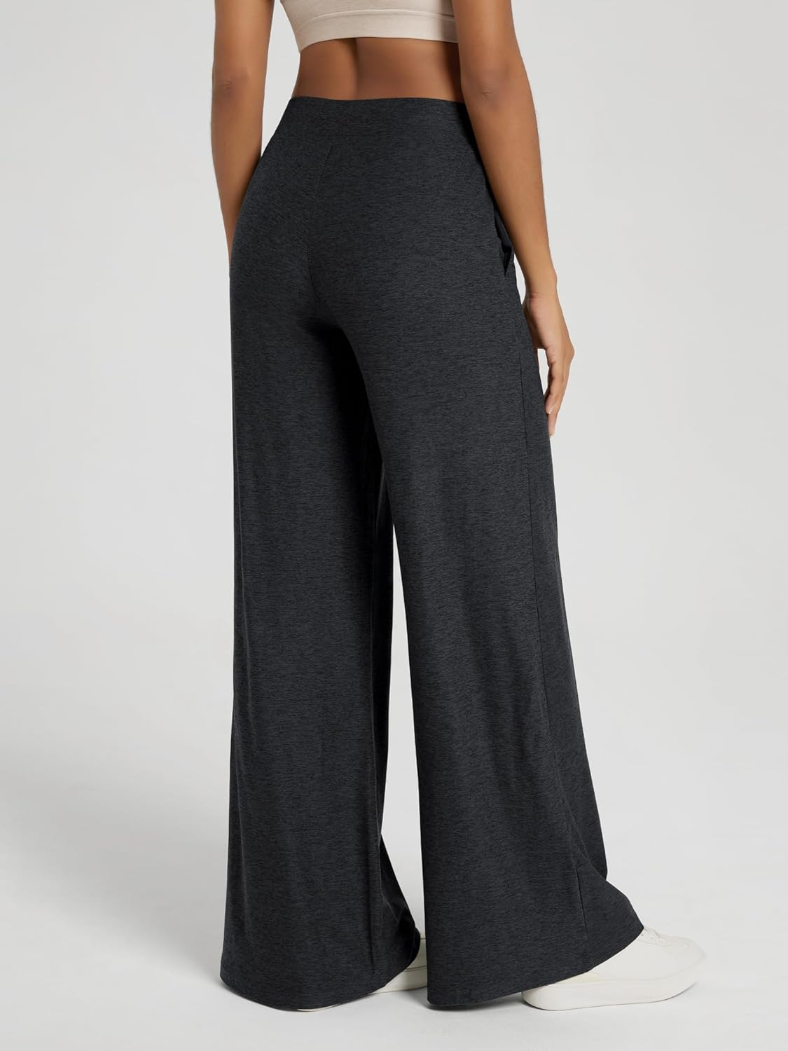 ODODOS Women's Extra Wide Leg Pants - Ultra Soft odSTRATUM Tech Casual Relaxed Lounge Pants with Pockets - 29" Inseam - Image 2