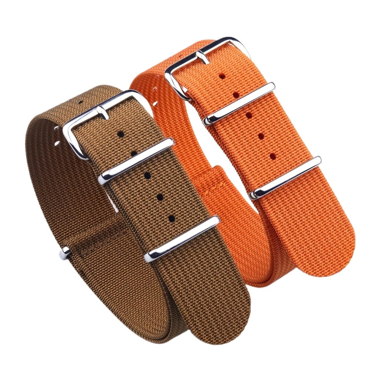 INEOUT Nouveau Bracelet De Montre Côtelé 18mm 20mm 22mm Bracelets De Montre En Nylon Tresse Accessoires De Bracelet De Montre