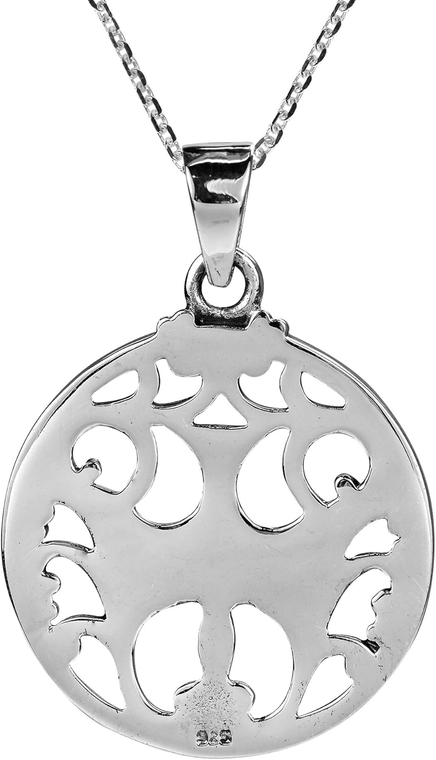 AeraVida Peace Dove Holy Spirit .925 Sterling Silver Pendant Necklace | Symbolic Silver Jewelry | Dove Pendant Necklace - Image 3