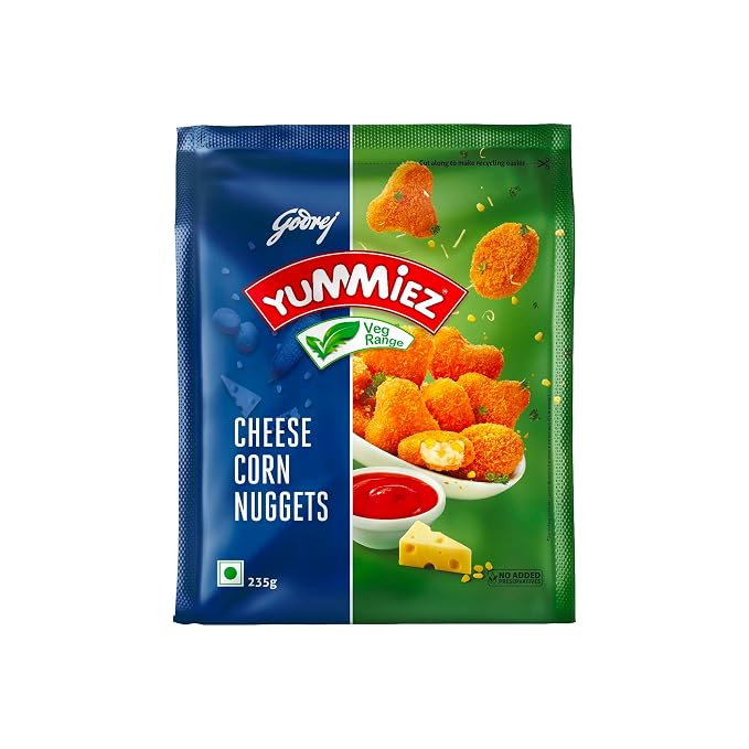 Godrej Yummiez Cheese Corn Nuggets 235 g