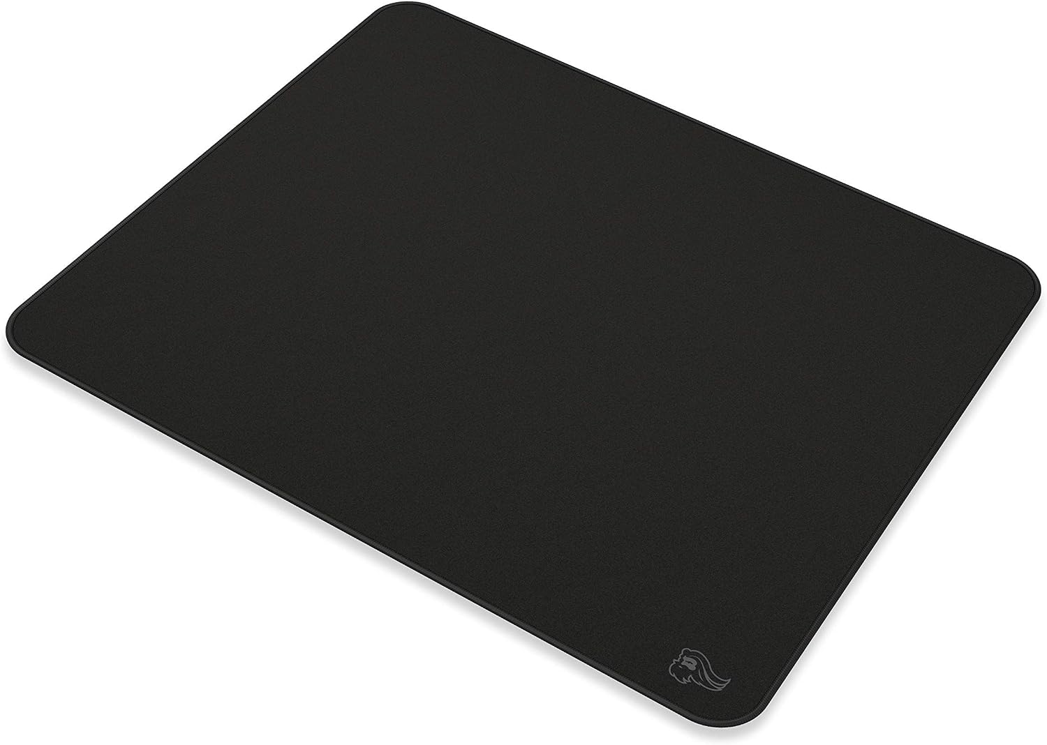 Glorious Large Gaming Mouse Mat/Pad - Stealth Edition - Stitched Edges, Black Cloth Mousepad | 11"x13" (G-L-Stealth)