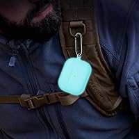 Vista 618 de Funda para AirPods Pro con kit de limpieza, funda de silicona suave para Apple AirPod Pro de 1ª/2ª generación, accesorios de funda AirPods Pro/Pro 2