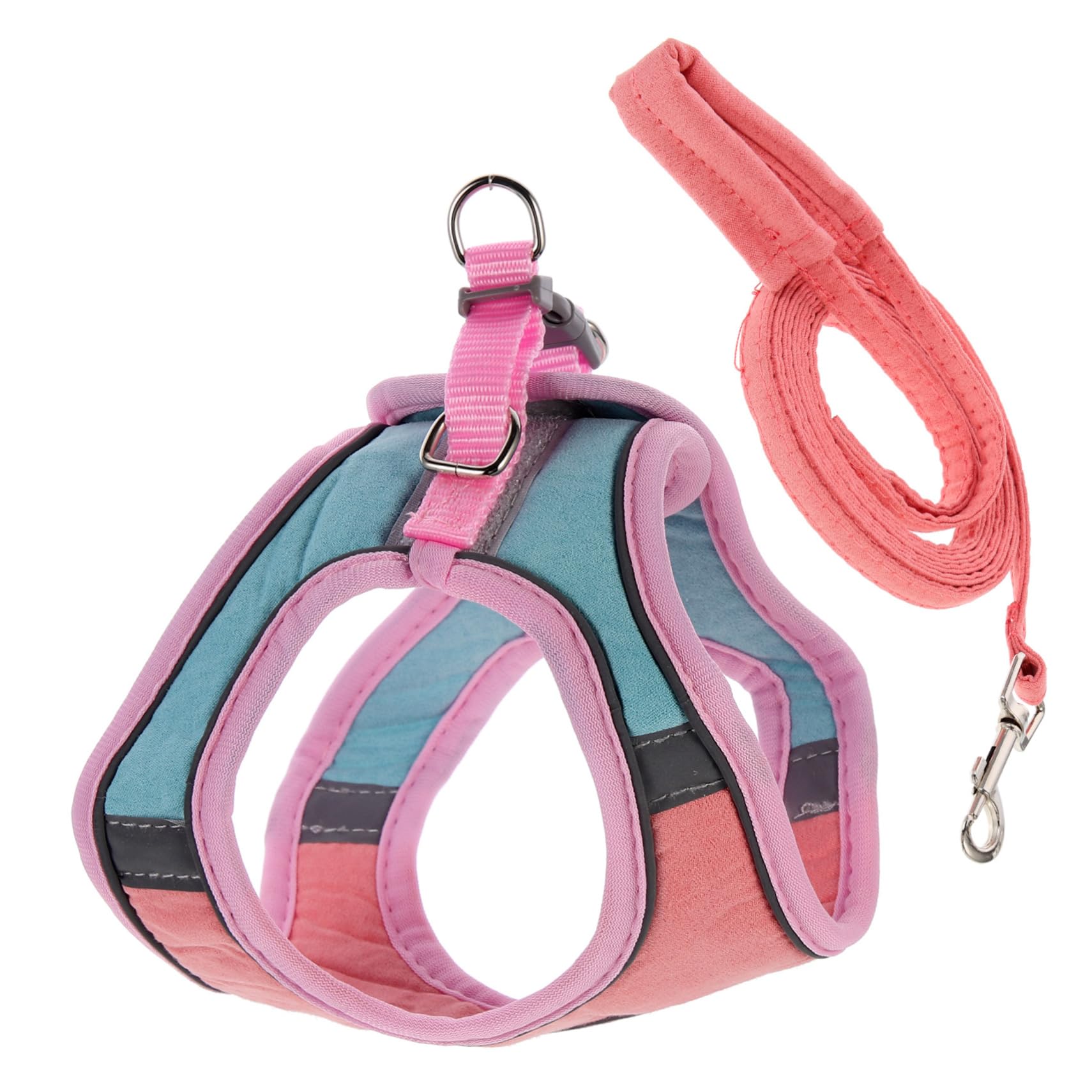 Yardwe 4sätze Pet Escape Harness Mit Leine Verstellbare Und Reflektierende Katzenweste Für Sicheres Spazierengehen Geeignet Für Kleine Katzen Und Welpen Teiliges
