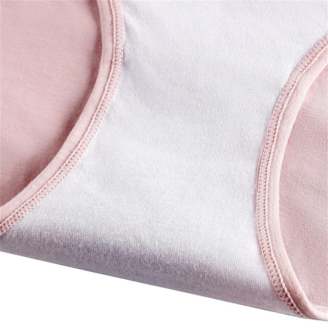 Mutandine da donna in cotone a vita alta tinta unita leggera comoda biancheria intima slip