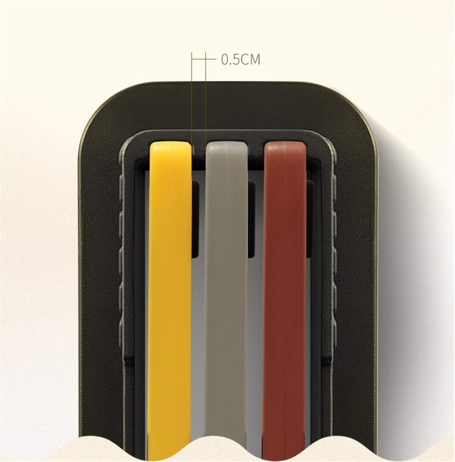 Chopping Board Combination Set Plastic Chopping Board Classification Chopping Board Vegetable and Fruit Board Supplement Food Board Set Non-Slip Plastic Chopping Board