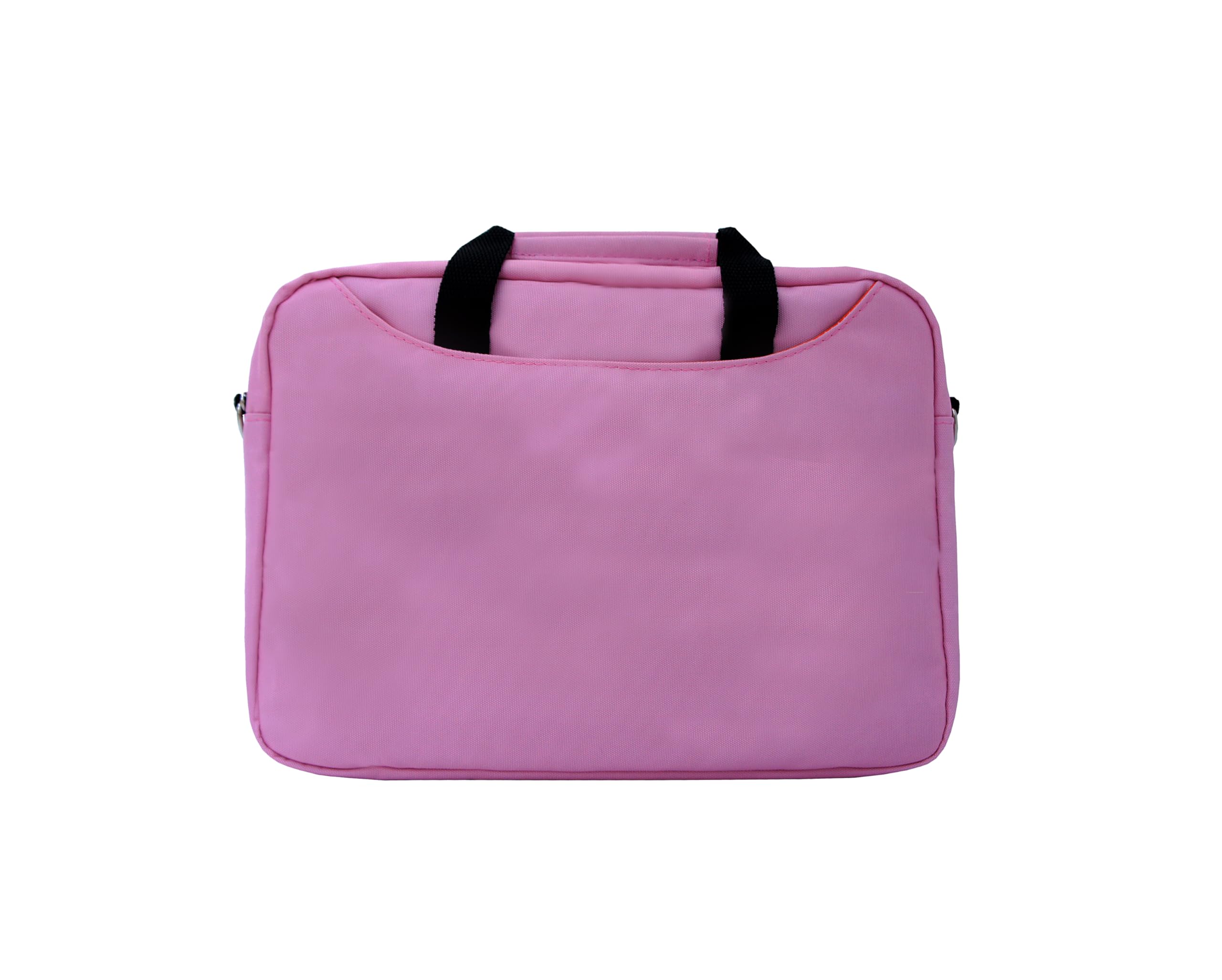 Lizer Laptop Bag, Laptop Sleeve Case 13 Inch, Messenger Shoulder Bag For Laptop or Tablet, Computer Bag, 11-13 Inch Laptop Tablet Compatible Case, Sleek, Durable & Water-Repellent Fabric (Pink)