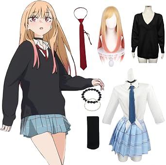 Kitagawa Marin Cosplay Costume Gojo Wakana Cosplay Inui Sajuna Cosplay Kisekoi Cosplay Costume Kuroe Shizuku Konoue Rei Uniform Set Anime Costume