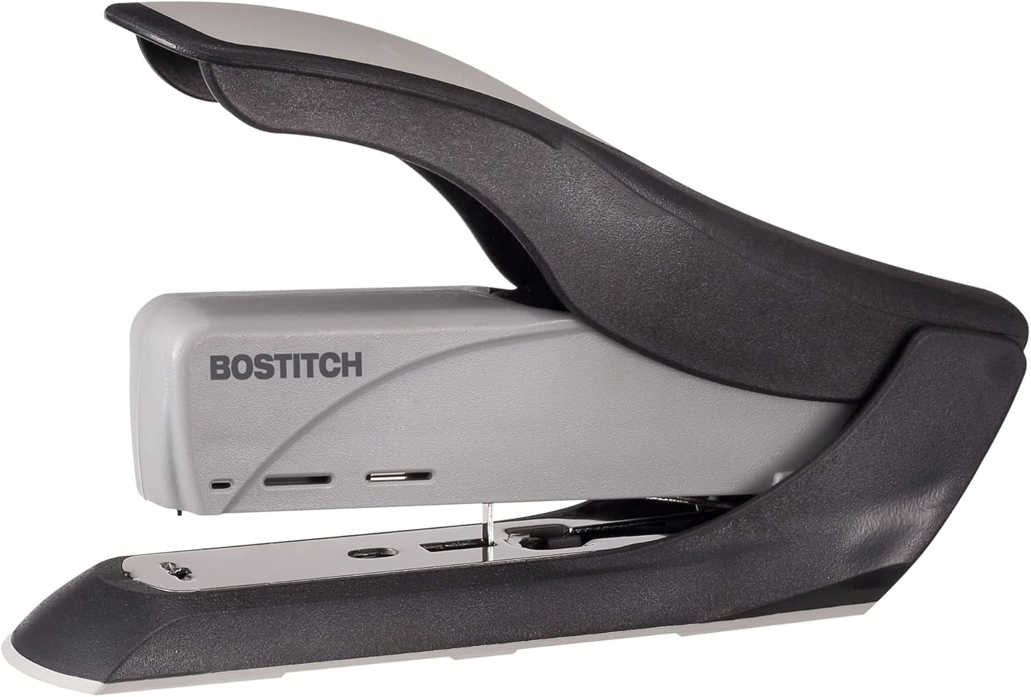 Bostitch Office 60 Sheet Heavy Duty Stapler – Two Fingers, No Effort, Spring Powered Stapler – Gray (1200) Bostitch Office 60 Sheet Heavy Duty Stapler – Two Fingers, No Effort, Spring Powered Stapler – Gray (1200)