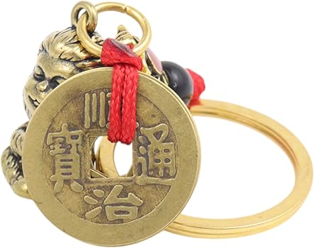 Amazon.com: Feng Shui Import Copper Monkey with 5-Copper Coin
