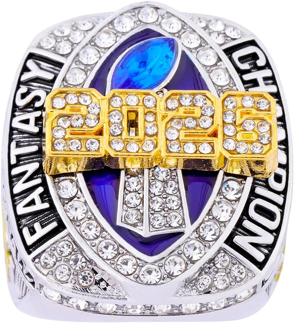 2026 Fantasy Football Championship Ring Trophy Award for Fantasy Football League Winner