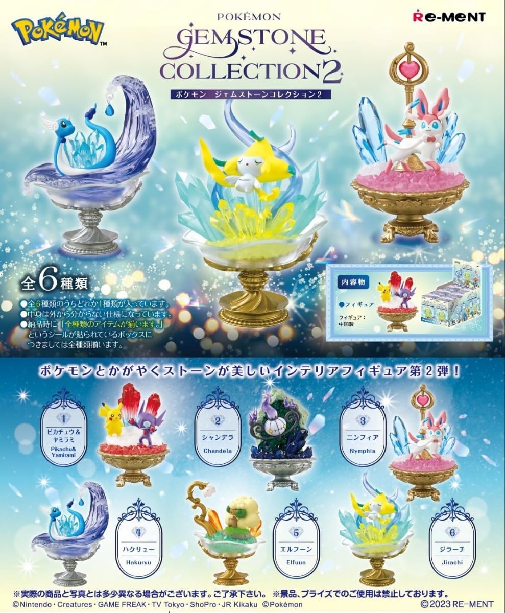 Re-Ment Pokémon Gemstone Collection 2