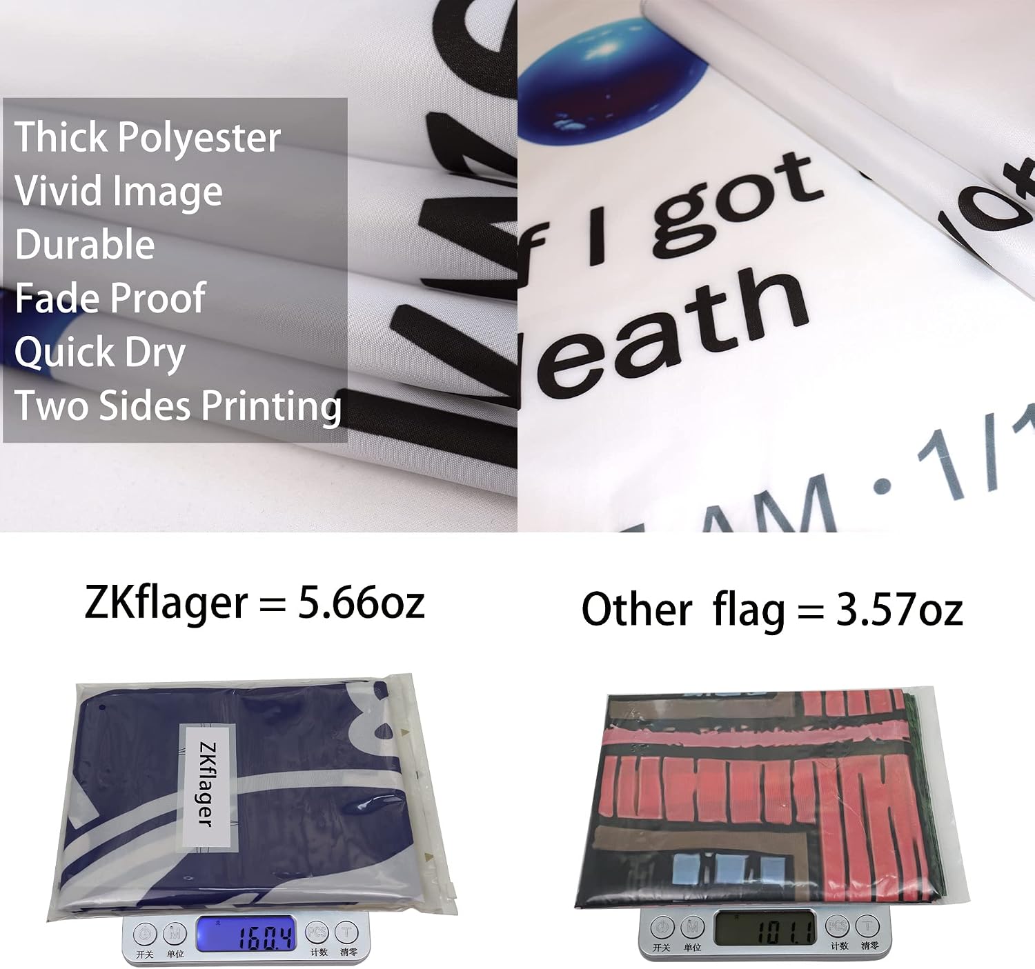 ZKflager Kanye Flag Tweet Flags If I Got Any Cooler I Would Freeze to Death Funny Meme Flags Tapestry 3x5 Ft College Dorm Room Guys Man Cave Frat Bedroom image 4