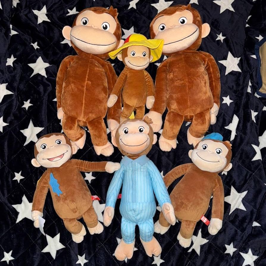 おさるのジョージぬいぐるみまとめ売り Amazon.co.jp: おさるのジョージぬいぐるみまとめ売り6体