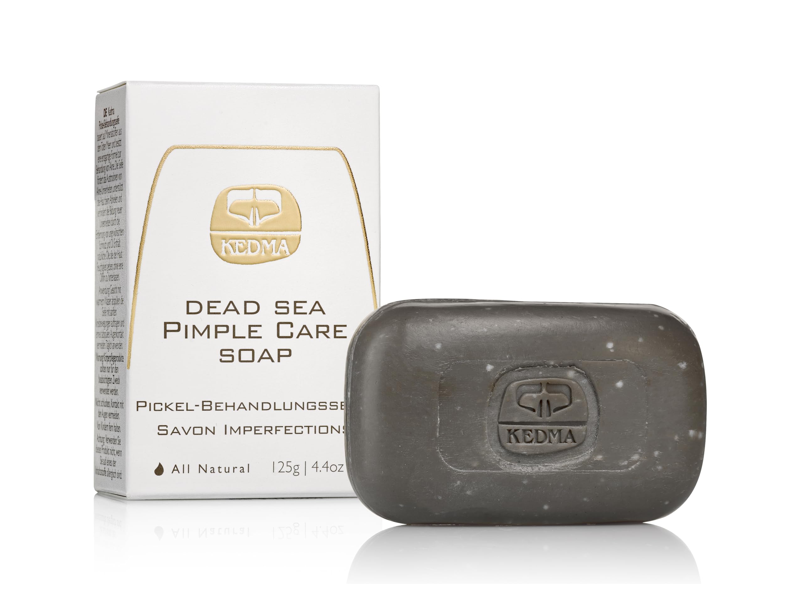 Kedma - Sapone Anti-Acne Ai Minerali Del Mar Morto - Purificante E Idratante - Per Pelli Con Problemi - 125G - 4