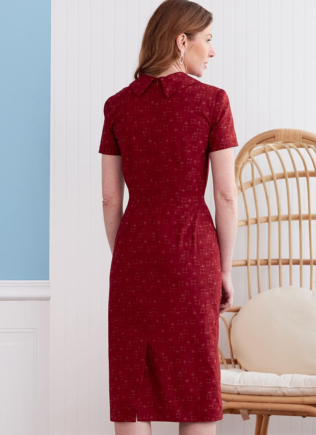 Misses' Long, Short, and Sleeveless Dress Sewing Pattern Kit, Code B6849