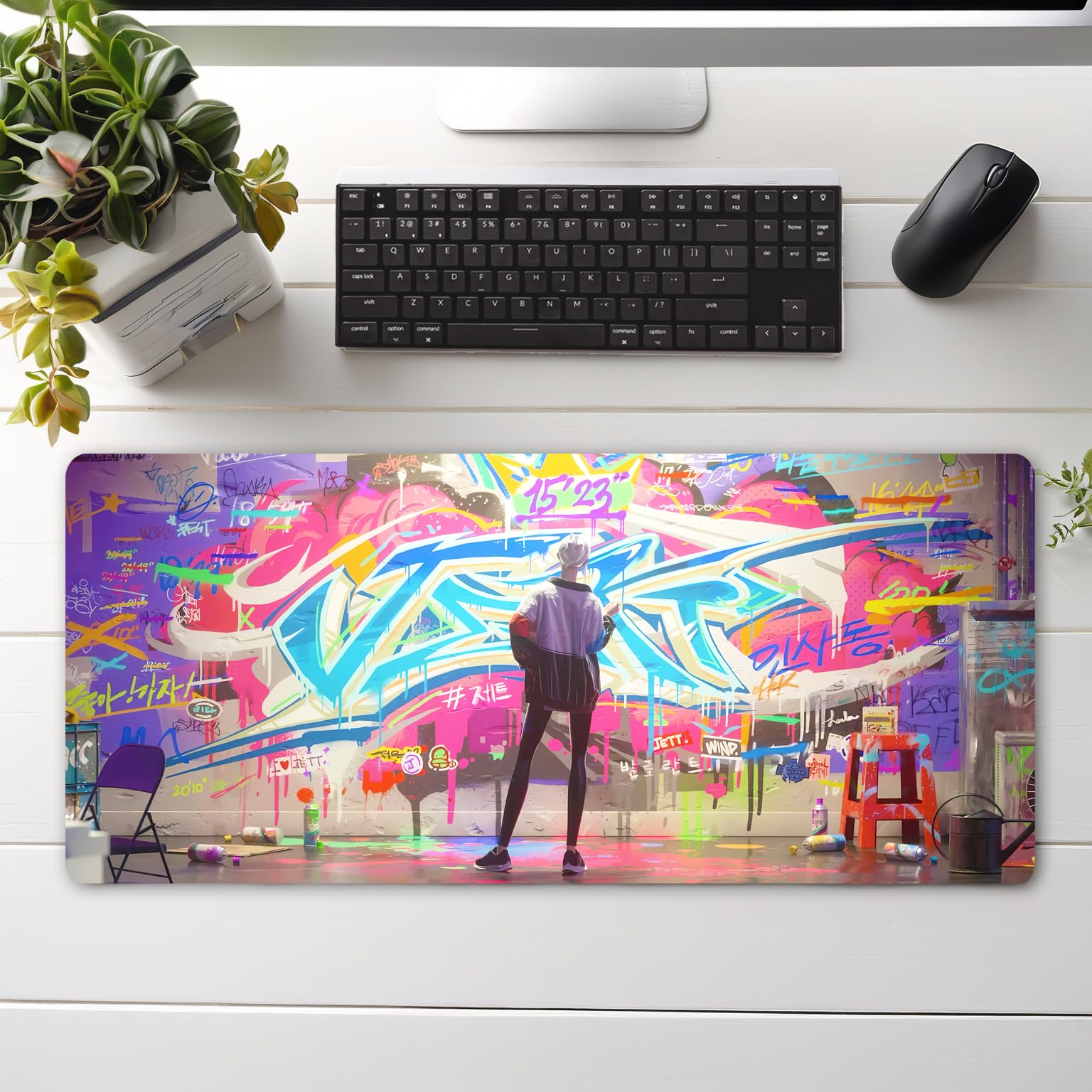 MASIPICKS - XL Size Anime & Gaming Mouse Pad [Rubber Base] | Valorant Jett Mouse Pad (23 x 11 Inches) 3mm Mouse Pad (Jett) (B0DD4KBS7J) Amazon Price History, Amazon Price Tracker