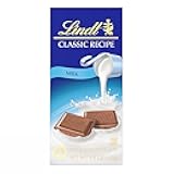 Lindt CLASSIC RECIPE Milk Chocolate Candy Bar, Milk Chocolate, 4.4 oz.