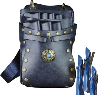 Hairdressing Scissor Pouch,Scissors Pouch Hairdresser Bag Storage Holster - Hairdressing Tool Bag Large-Capacity Hair Stylist Tools Bag, Suitable for Hairstylist Combs Hair Clips Dutyrow