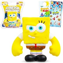 Spongebob Squarepants Stretchy Figure Bundle - Squishy Spongebob Toy Kids