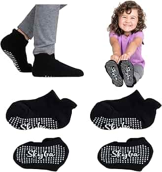 Calzini Invernali Bambini 2 Paia - Cotone Spesso, Antiscivolo, Per 1-3 Anni - Foto 3