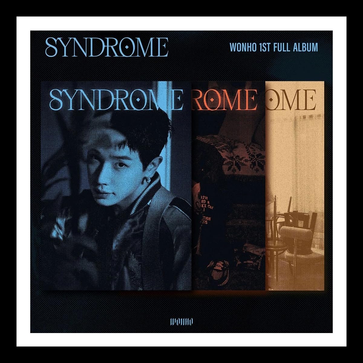 Amazon.com: 3 Ver Set. WONHO SYNDROME 1st Full Album 3 Photo Book+