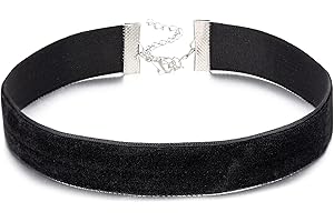 Black Velvet Ribbon Choker Necklace for Women: Embrace Your Inner Darkness