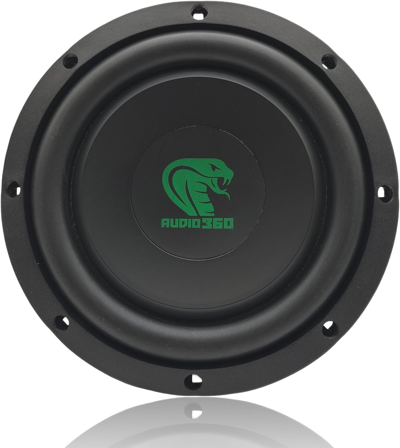 ADS840 8" Shallow Mount Subwoofers, 2000W Peak Power, 4-Ohm Impedance, Compact Design - Perfect for Limited Space Installations - Bundle of 2 Subwoofers