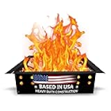 FEBTECH Smokeless Fire Pit Insert Square- 29