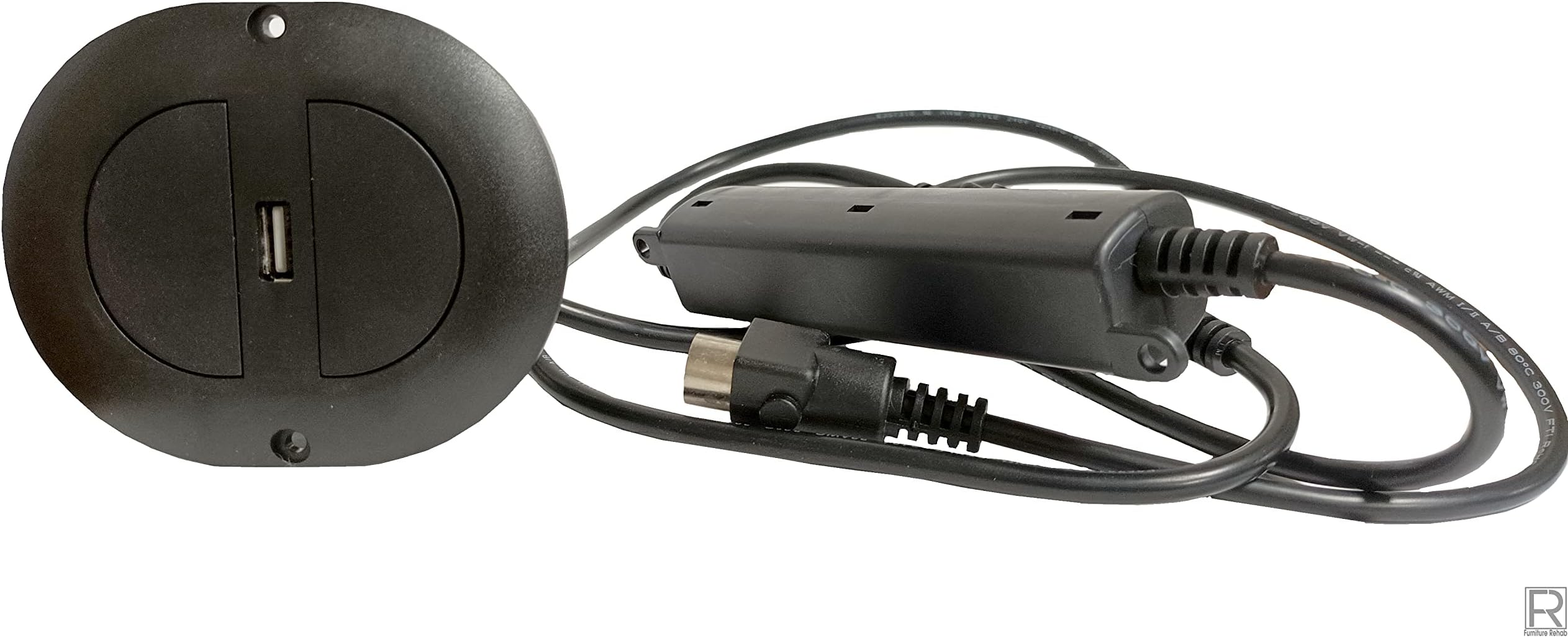 FR Oval 2 Button Handset with USB for Power Recliner Lift Chair, KDH096