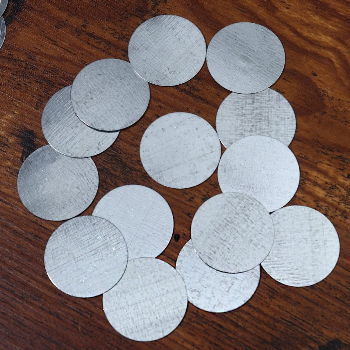 Housoutil 300pièces Plaques Autocollantes Rondes Double-face Pour Outils De Maquillage Feuilles De Fond Pour Fards à Paupières Accessoires De Beauté Et Filles