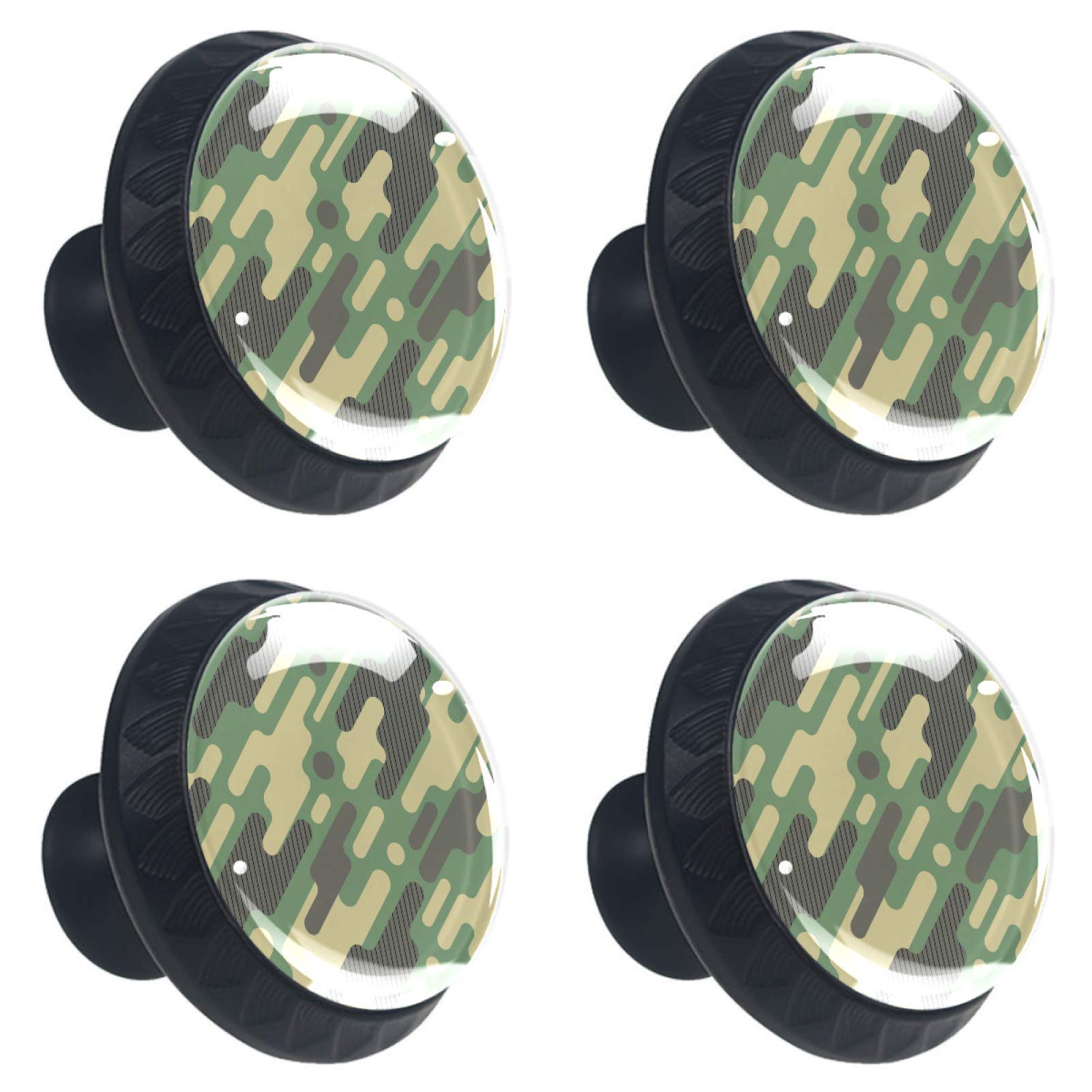 Boutons de tiroir camouflage cristal pour réparer et relooker un meuble