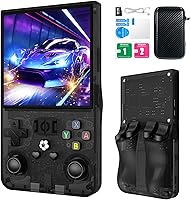 Vista 1 de R36MAX Retro Handheld Games Console, Retro Game Console with 4.0 inch IPS HD Screen, Video Game Consoles with 64GB Memory, Portable Gaming Player