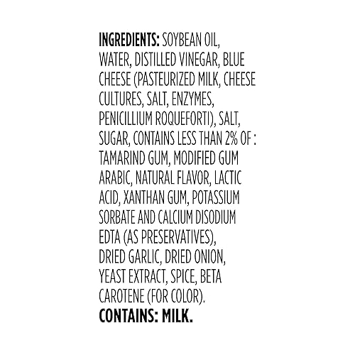 Miniatura 3 de Marca Tienda - Aderezo de queso azul Happy Belly de 16 onzas líquidas