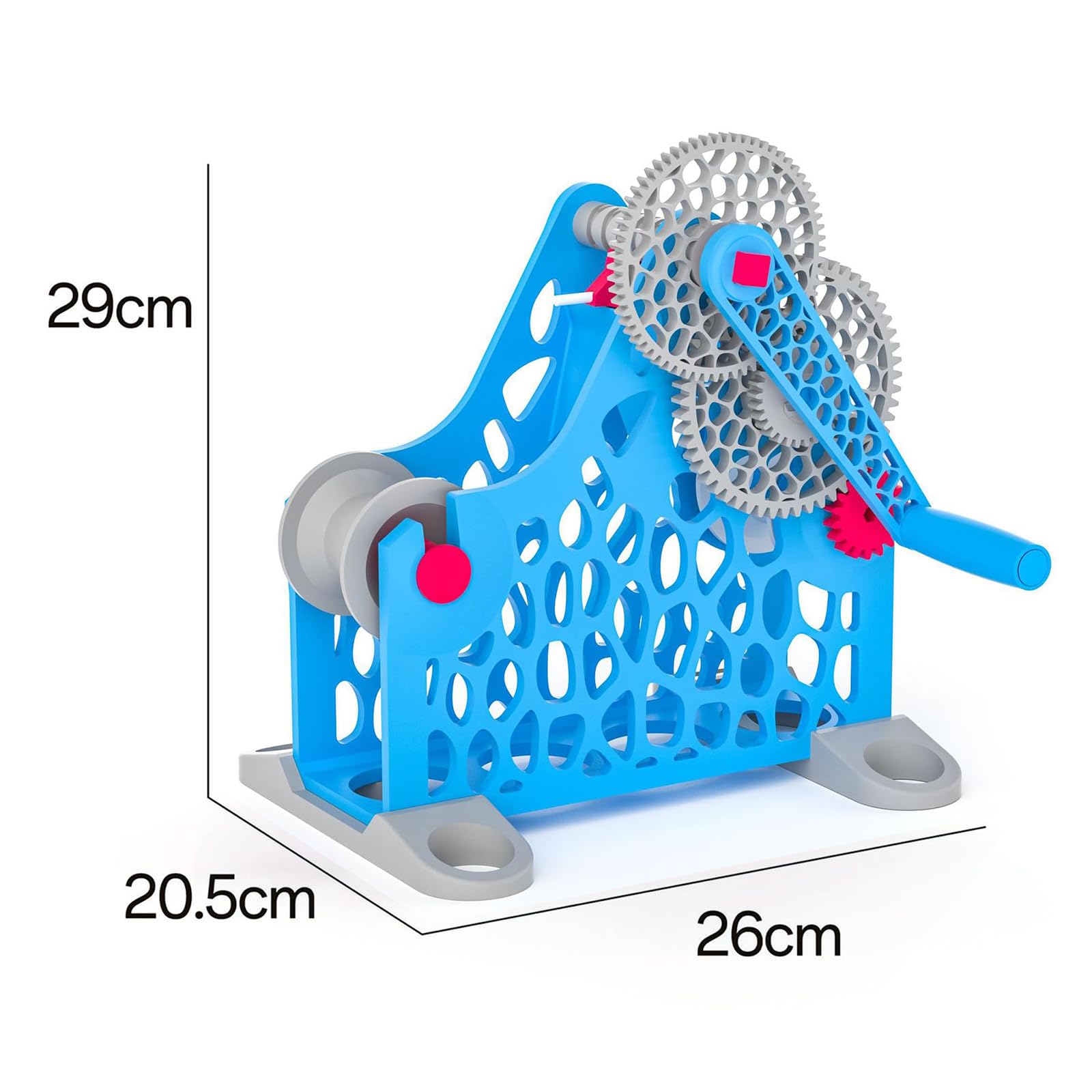 Carrete De Suministros De Impresión 3D Para Cables Que Pesan 1 Kg, Enrollador De Consumibles De Manivela, Diseño Modular Extraíble, Sin Enredos, Para Entusiastas De La Impresión 3D, Artistas Textiles