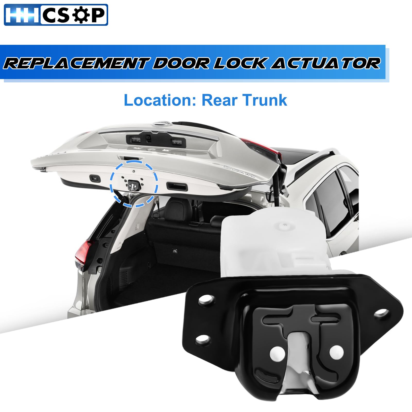 Buy Qiilu Tailgate Lock, Tailgate Boot Lock Latch Mechanism 90502-2DX0A