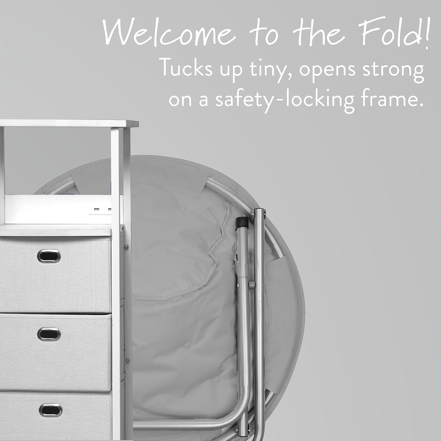 Urban Lifestyle Oversized Urban Comfort Microsuede Saucer Chair Adult Lounge Seating Soft Plush Accent Furniture Living Room Relaxation Lightweight Portable Grey