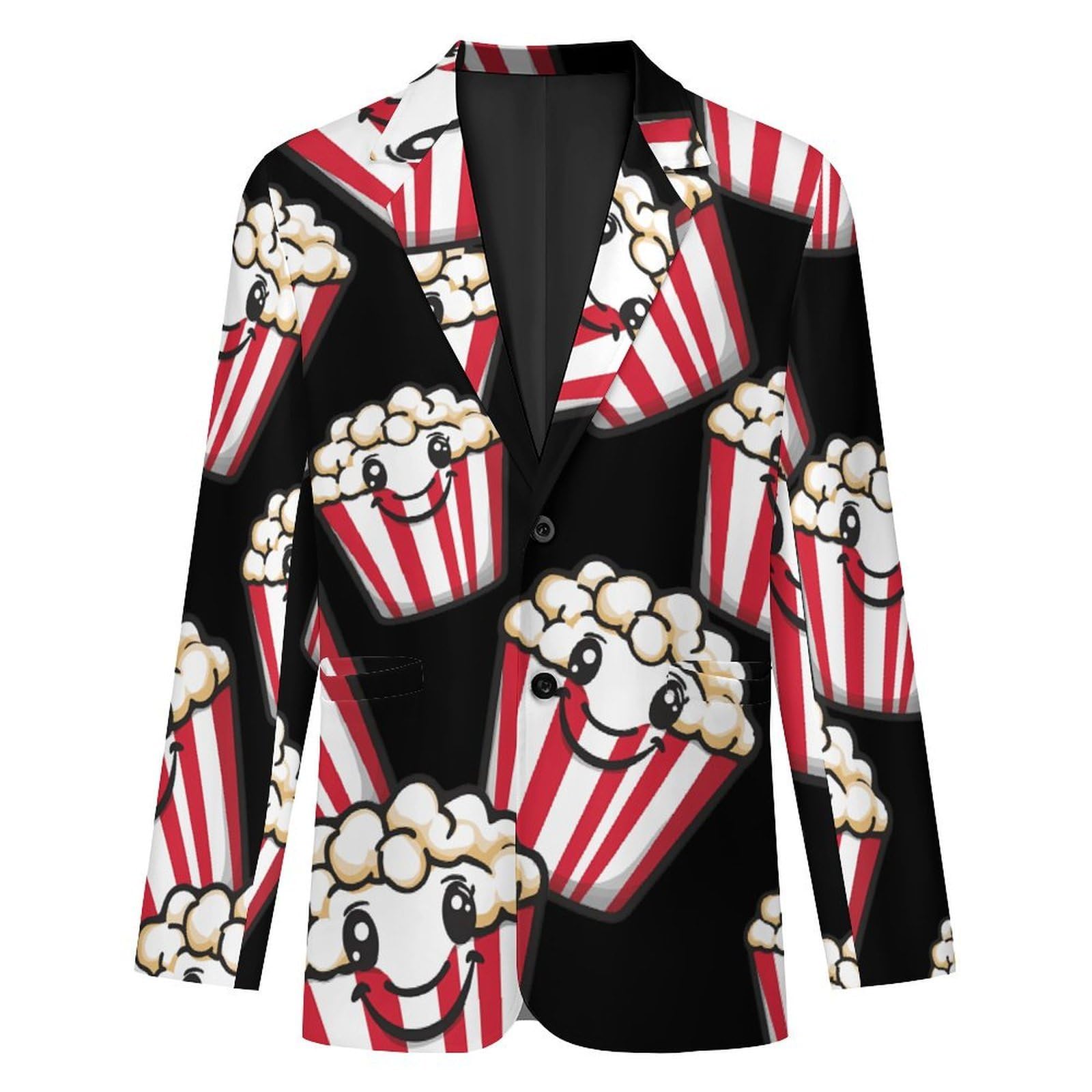 Lindos blazers casuales para hombre, con dos botones, elegante, para negocios