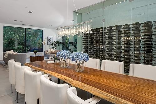 Miniatura 3 de Estante de vino flotante fácil de instalar Estante de vino vertical de montaje en pared Estante de vino comercial montado en la pared Estante de