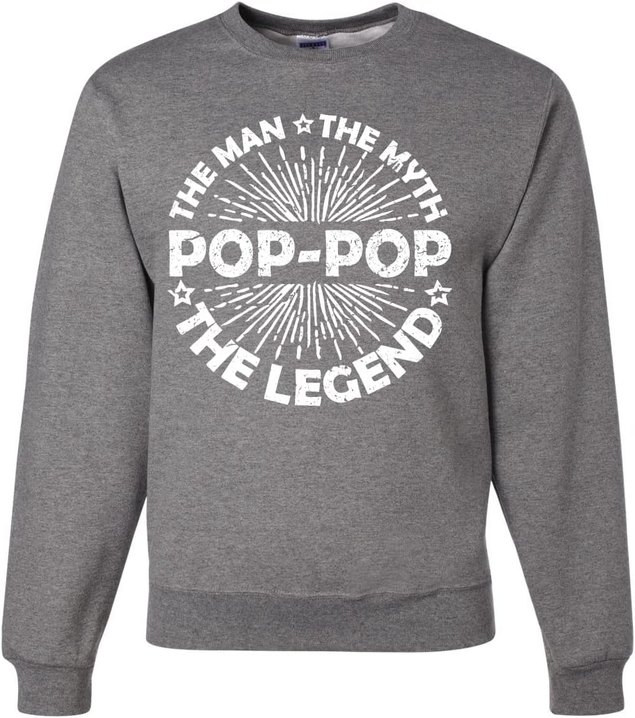 Wild Bobby Dad Man Myth Legend Funny Dad Uncle Papa Granpa Dad Gift Father's Day Unisex Crewneck Graphic Sweatshirt