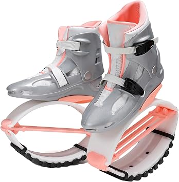 Kangaroo Jump Shoes Fitness Jumping Training Shoes for Women, 33-42EU Fun Sports Anti Gravity Running Moon Shoes with Comfortable Lining