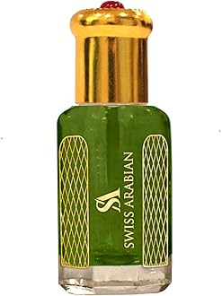 Jannet El Firdaus 12mL | Artisanal Hand Crafted Perfume Oil Fragrance for Women and for Men | Traditional Attar Style Cologne | by Perfumer Swiss Arabian Oud | Gift/Party Favor | Body Oil