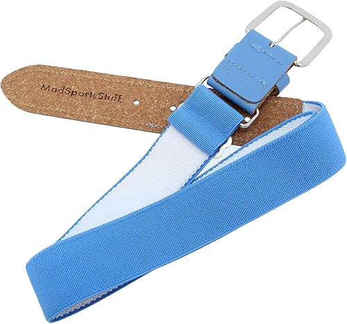 Miniatura 2 de MadSportsStuff Baseball Belt Softball Belt Adjustable - Boys Men Girls Women - Youth and Adult Sizes