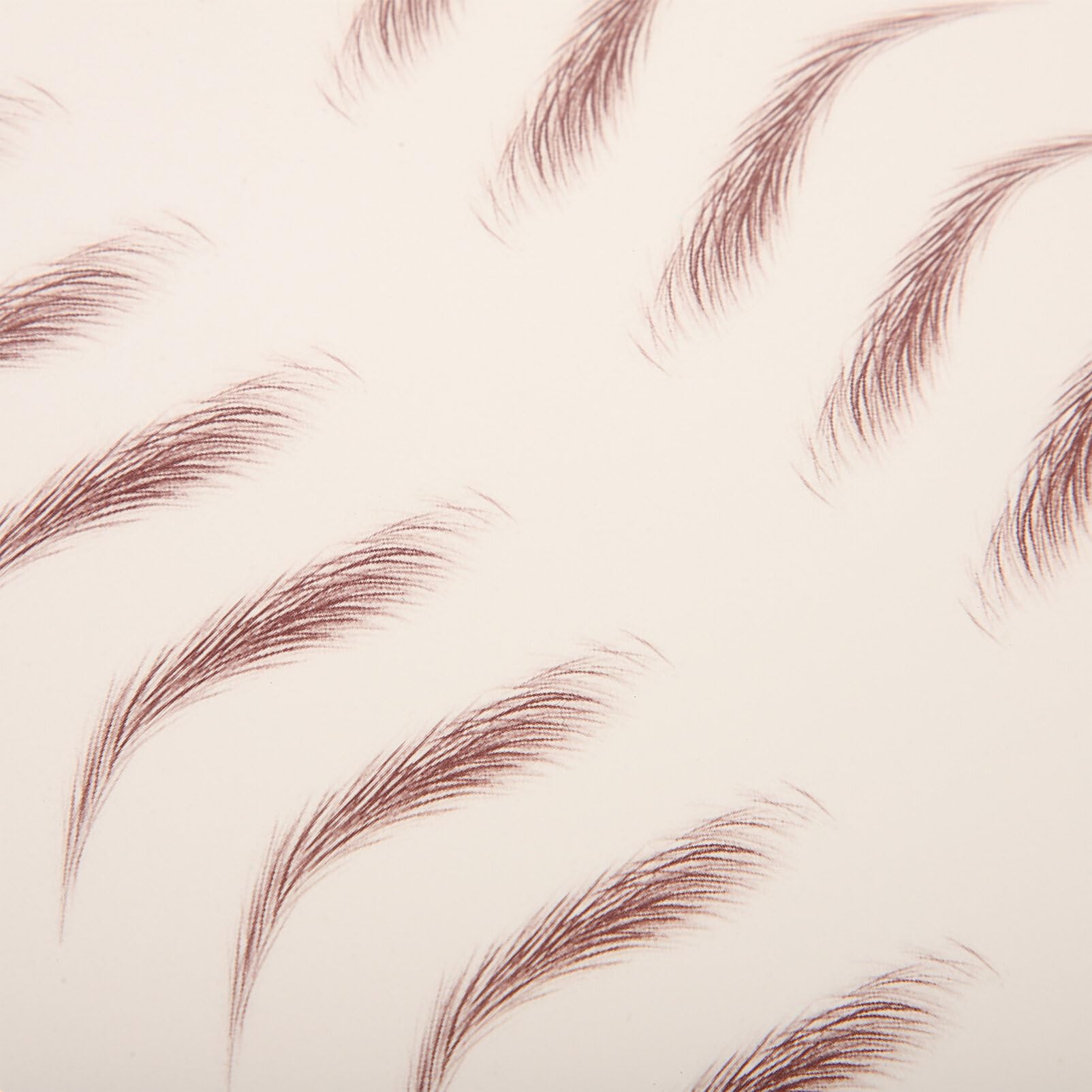 PATKAW 3 Sheets Eyebrow Sticker Light Brown Waterproof - Image 4