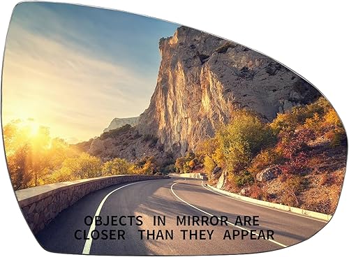 Miniatura 7 de Espejo lateral del conductor de repuesto para Hyundai Tucson 2016 2017 2018 2019  Espejo lateral izquierdo, espejo retrovisor de vidrio con